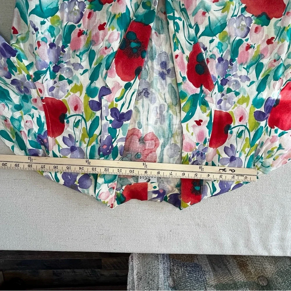 Campus Casuals of California - Vintage Floral Women's Blazer-Size 13/14